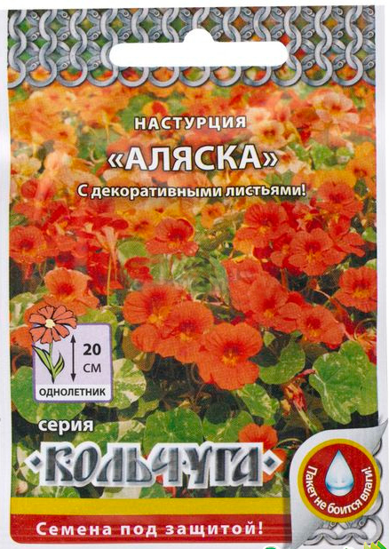 Семена Русский огород Настурция Аляска, Смесь, 1,5 г Кольчуга NEW
Семена Русский огород Настурция Аляска, Смесь, 1,5 г Кольчуга NEW