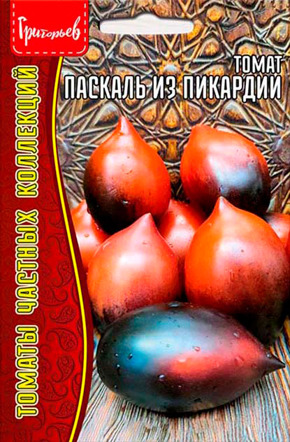 

Семена Григорьев Томат Паскаль из Пикардии, 10 шт. Томаты Частных Коллекций