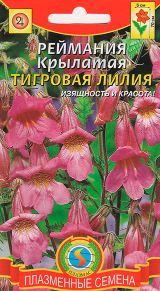 Семена Плазмас Реймания крылатая Тигровая лилия, 0,01 г
