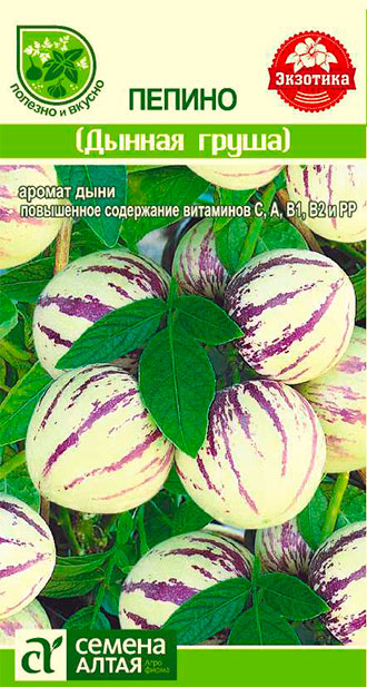 

Семена Семена Алтая Пепино (Дынная Груша), 5 шт.
