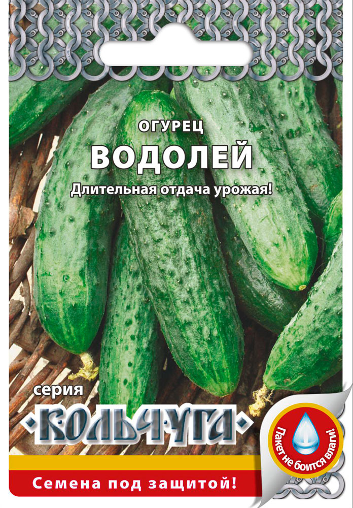 

Семена Русский огород Огурец Водолей, 0,3 г Кольчуга