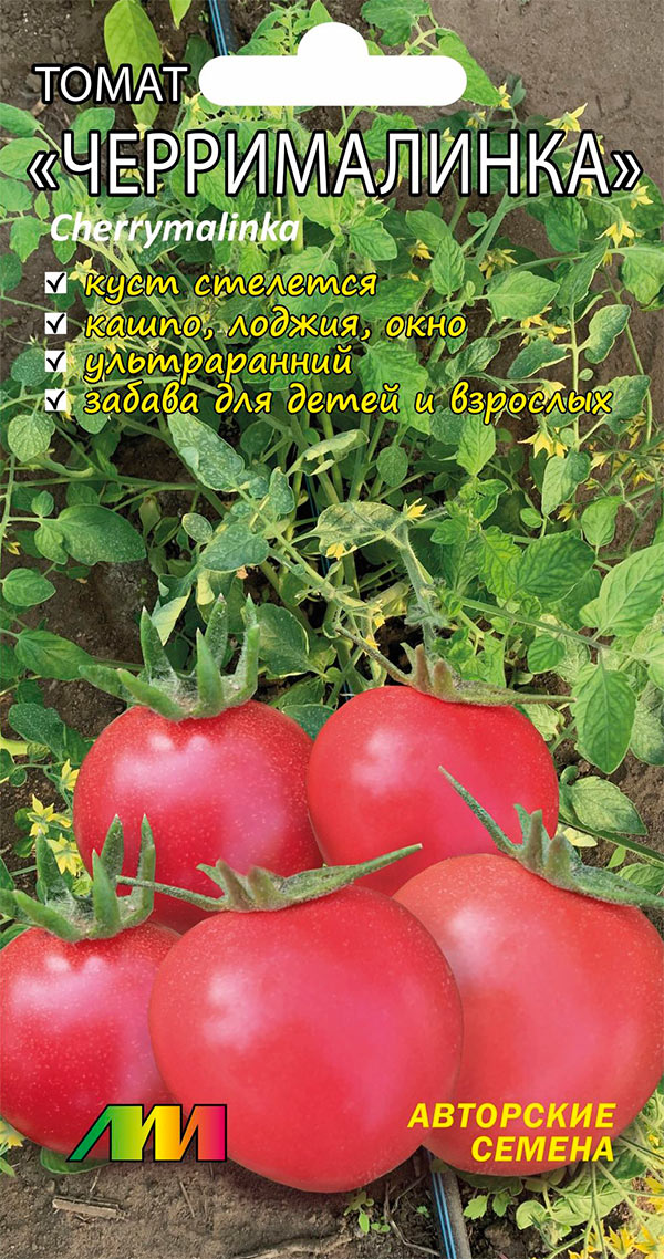 

Семена Мязина Любовь Селекционер Томат Черрималинка, 5 шт.