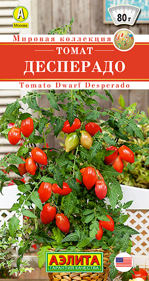 

Семена Аэлита Томат Десперадо, 0,2 г Мировая коллекция