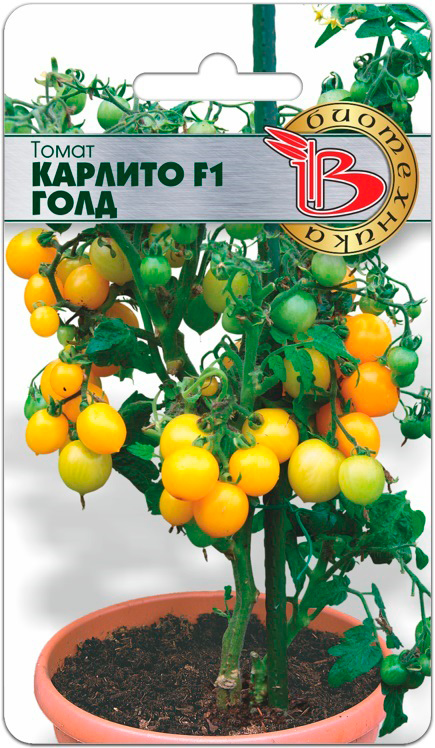 

Семена Биотехника Томат Карлито Голд F1, 5 шт.