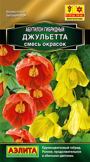 

Семена Аэлита Абутилон гибридный Джульетта, Смесь, 15 шт. Высшее качество