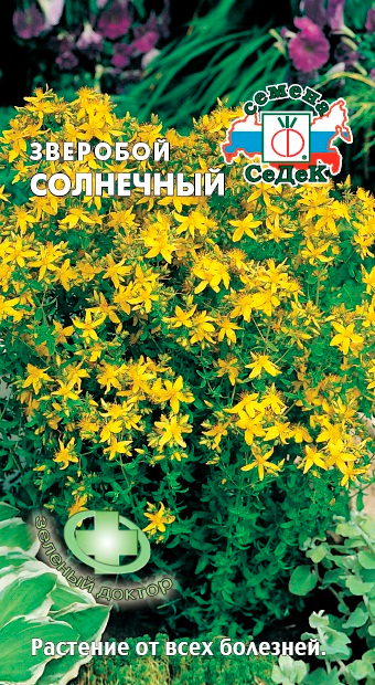 

Семена СеДеК Зверобой Солнечный, 0,1 г Зеленый Доктор