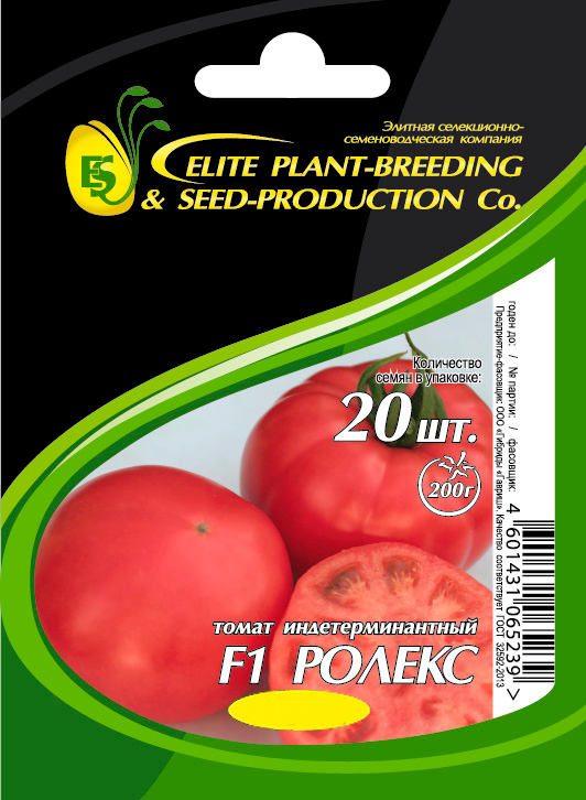 

Семена Elite Seeds Томат Ролекс F1 Элит мини, 20 шт. Профессиональная упаковка