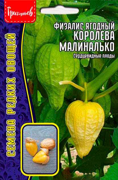 

Семена Григорьев Физалис ягодный Королева Малиналько, 10 шт. Семена редких овощей