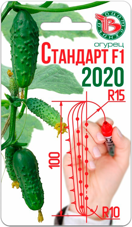 

Семена Биотехника Огурец Стандарт 2020 F1, 8 шт.
