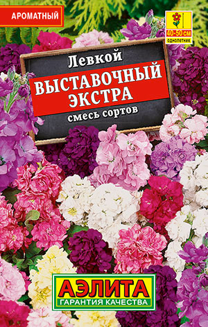 

Семена Аэлита Левкой Выставочный Экстра, Смесь, 0,05 г Лидер